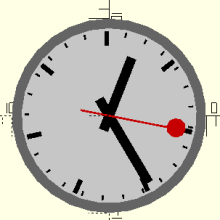 L'horloge des CFF ?